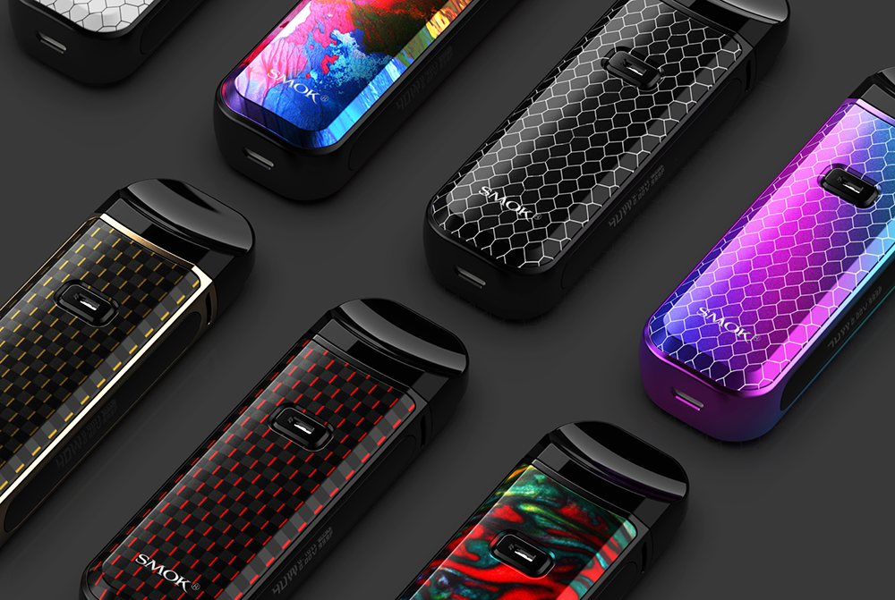 Original SMOK Nord 2 Vape Pod Kit Vape 40W 1500mAh Battery 4.5ml& Nord Vaporizer Free Shipping