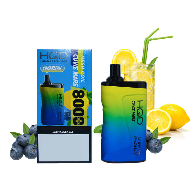 HQD Cuvie Mars Pod 8000 Puffs 18ml Vape Pen Device Kit (Free Shipping)