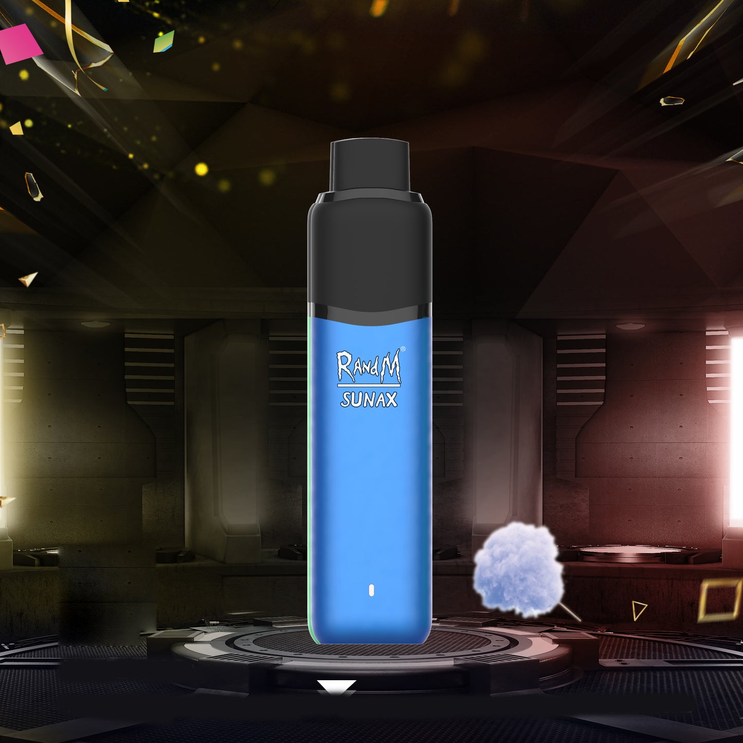 Original RandM Sunax 700 Puffs 2ml Pod Replaceable Vape Kit Device (Free Shipping)