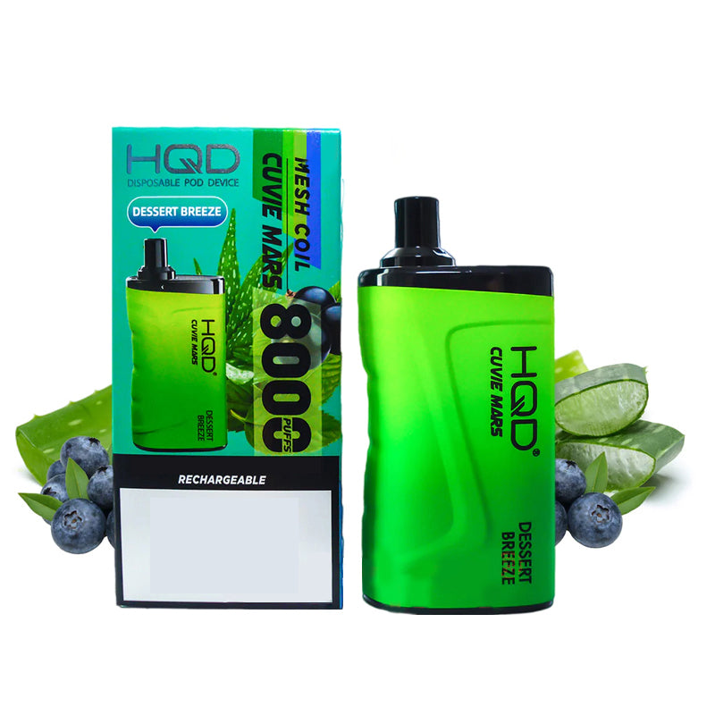 HQD Cuvie Mars Pod 8000 Puffs 18ml Vape Pen Device Kit (Free Shipping)