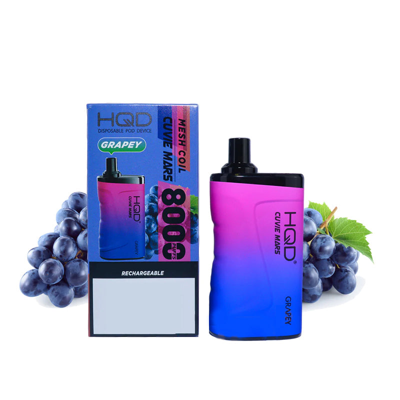 HQD Cuvie Mars Pod 8000 Puffs 18ml Vape Pen Device Kit (Free Shipping)