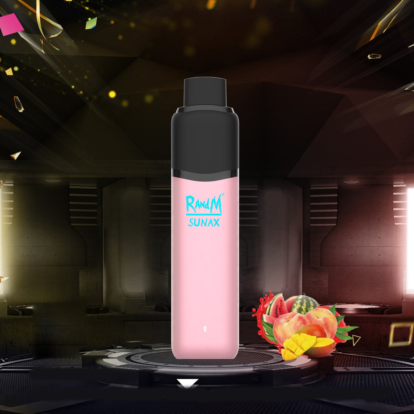 Original RandM Sunax 700 Puffs 2ml Pod Replaceable Vape Kit Device (Free Shipping)