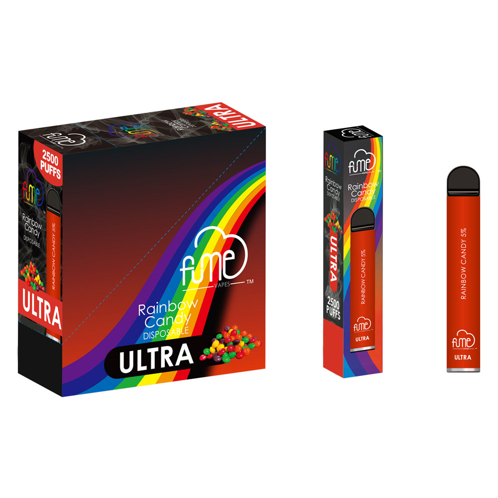 Original Fume Ultra 2500 Puffs 8mL 1000mAh Vape Kit Device(Free Shipping)