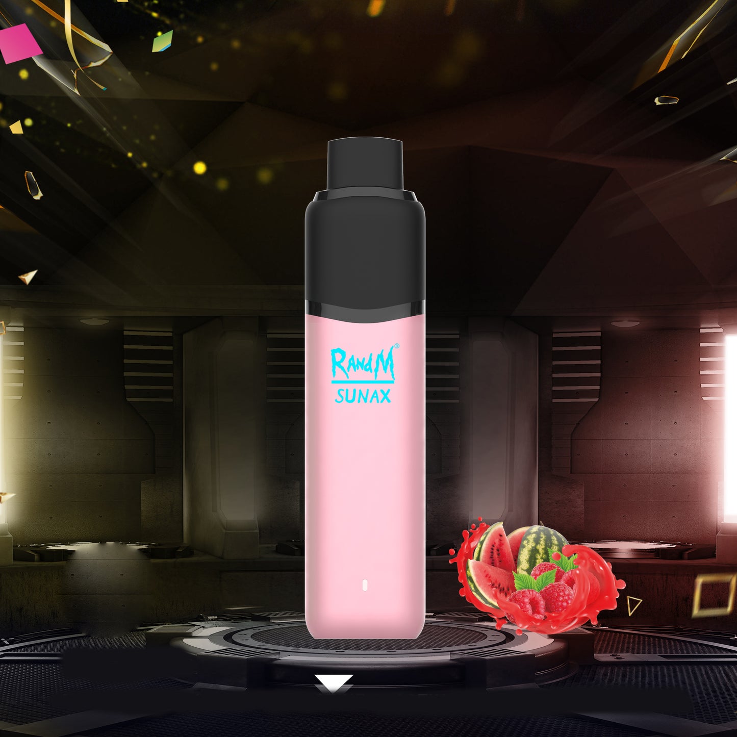 Original RandM Sunax 700 Puffs 2ml Pod Replaceable Vape Kit Device (Free Shipping)
