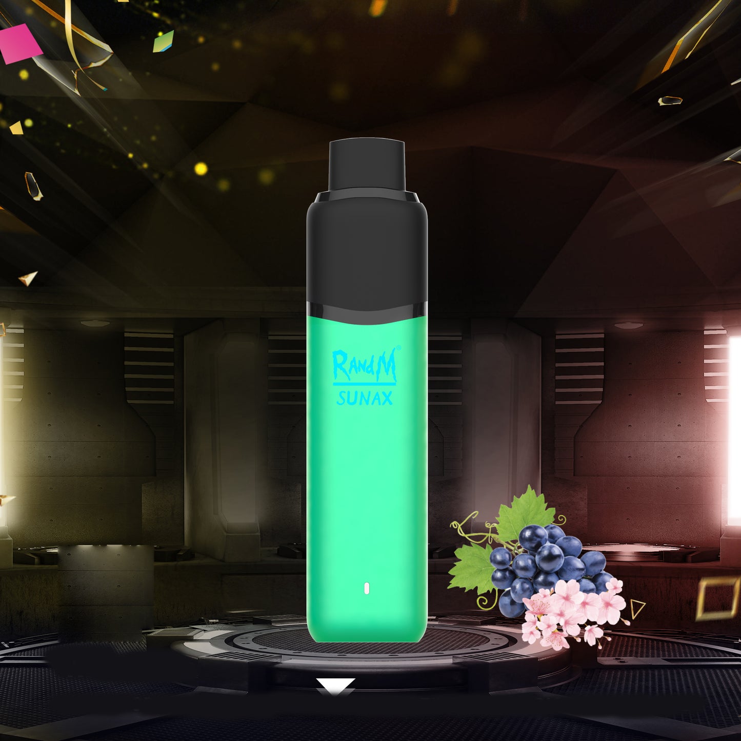 Original RandM Sunax 700 Puffs 2ml Pod Replaceable Vape Kit Device (Free Shipping)