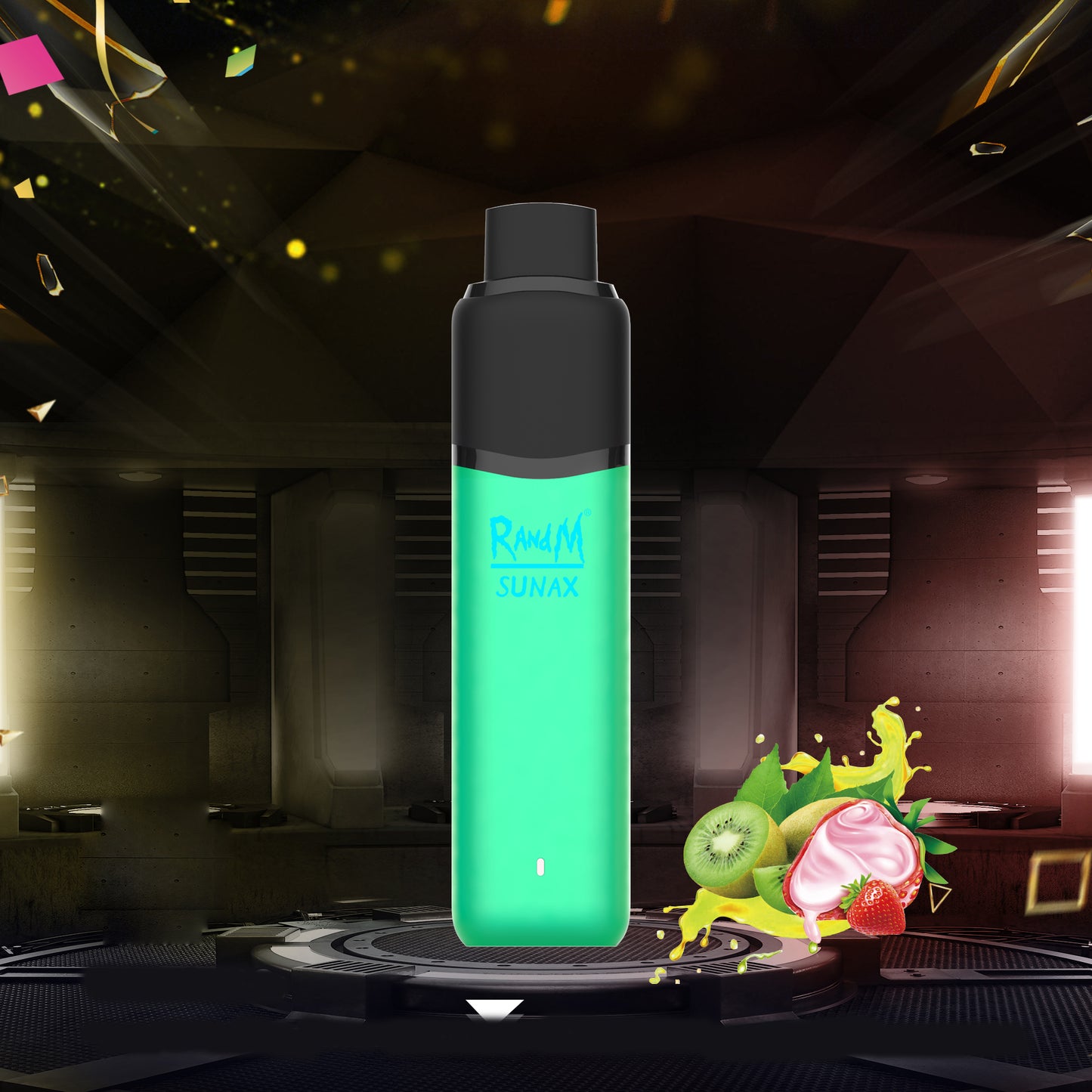 Original RandM Sunax 700 Puffs 2ml Pod Replaceable Vape Kit Device (Free Shipping)