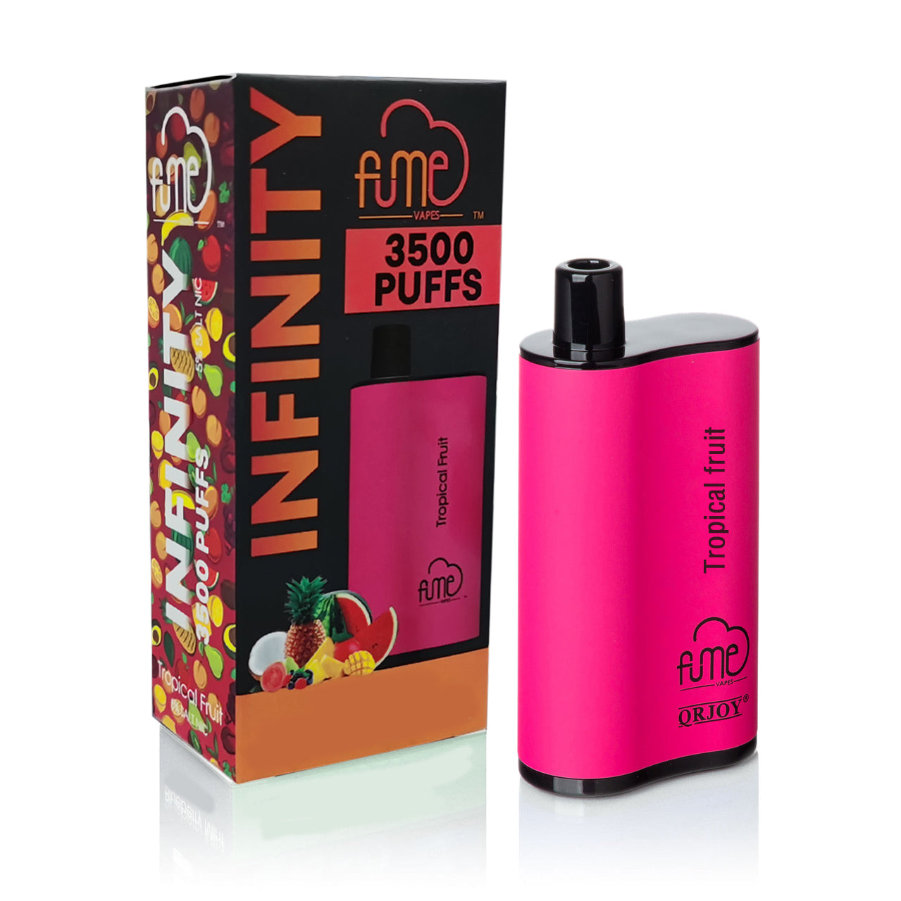 Original FUME INFINITY 3500 Puffs 12ml Vape Kit Device (Free Shipping)