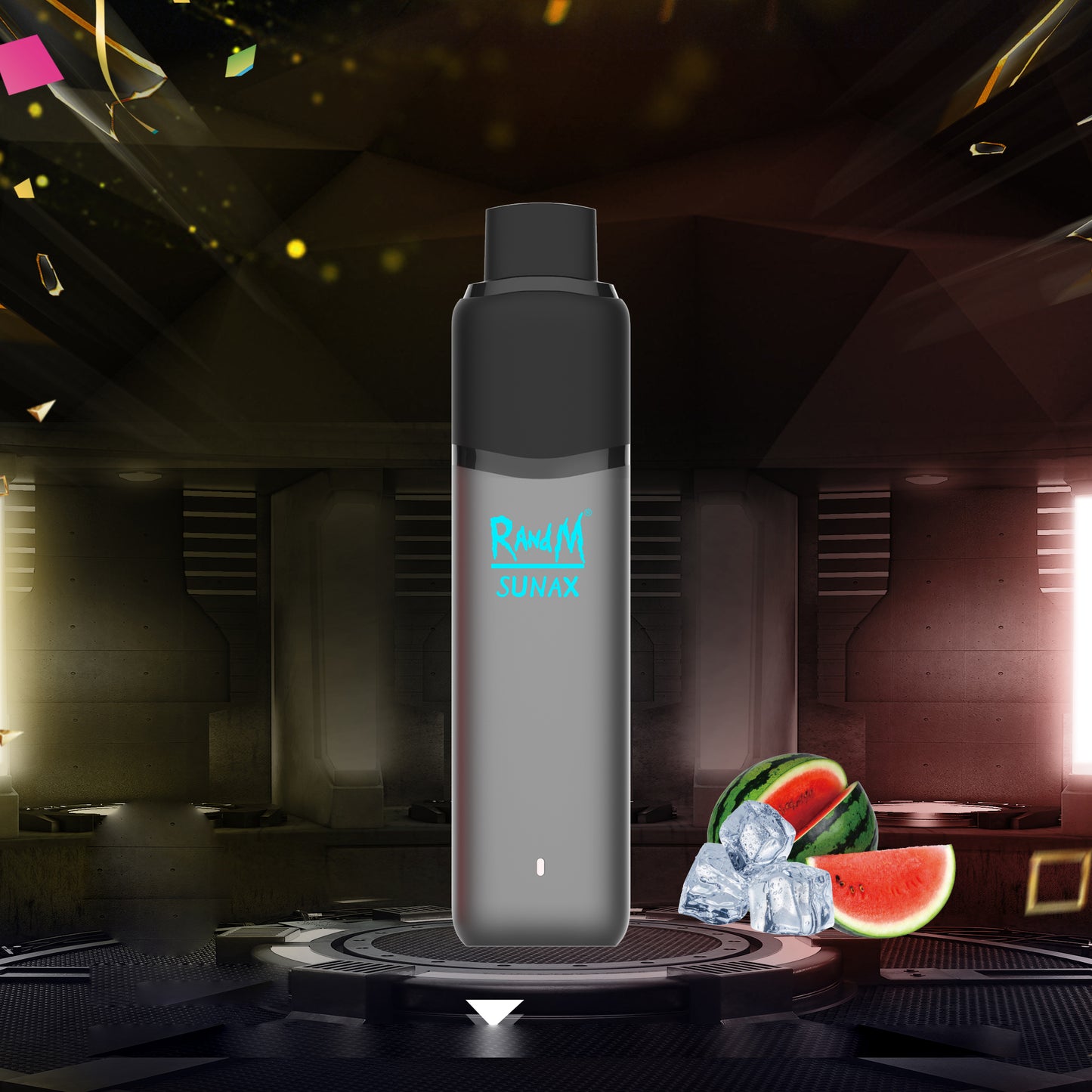 Original RandM Sunax 700 Puffs 2ml Pod Replaceable Vape Kit Device (Free Shipping)