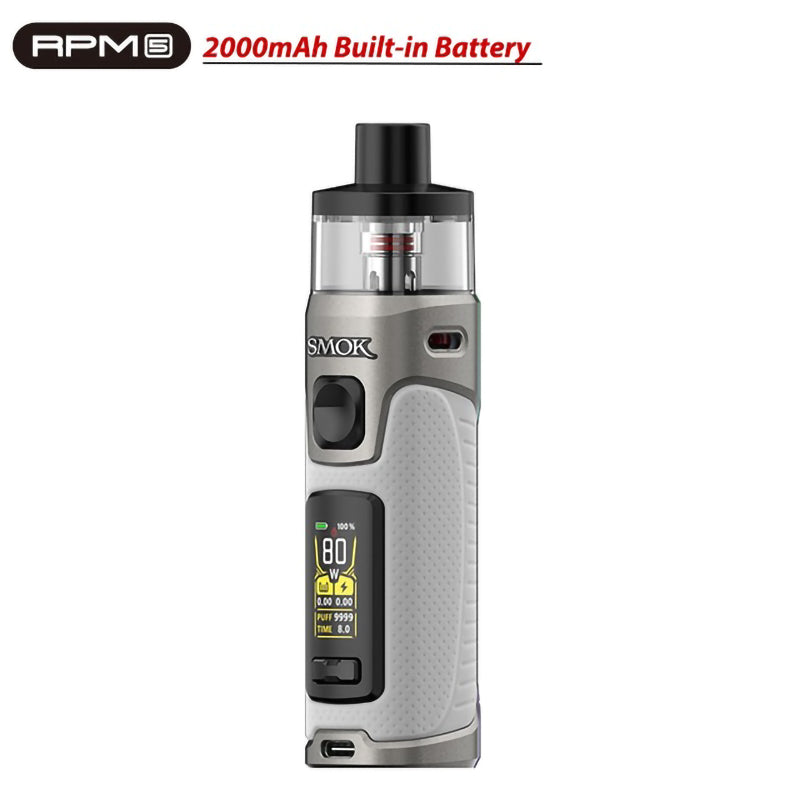 Original 80W SMOK RPM 5 Kit 2000mAh Built-in Battery Vaping Vaporizer Vape Free Shipping