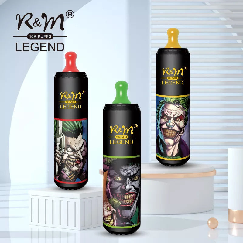 Original R & M Legend Vape Kit 10000 Puffs 20ml Large Capacity Device (Free Shipping)