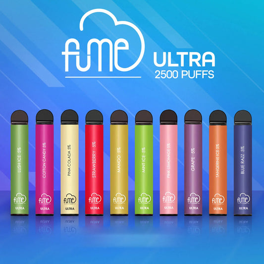 Original Fume Ultra 2500 Puffs 8mL 1000mAh Vape Kit Device(Free Shipping)