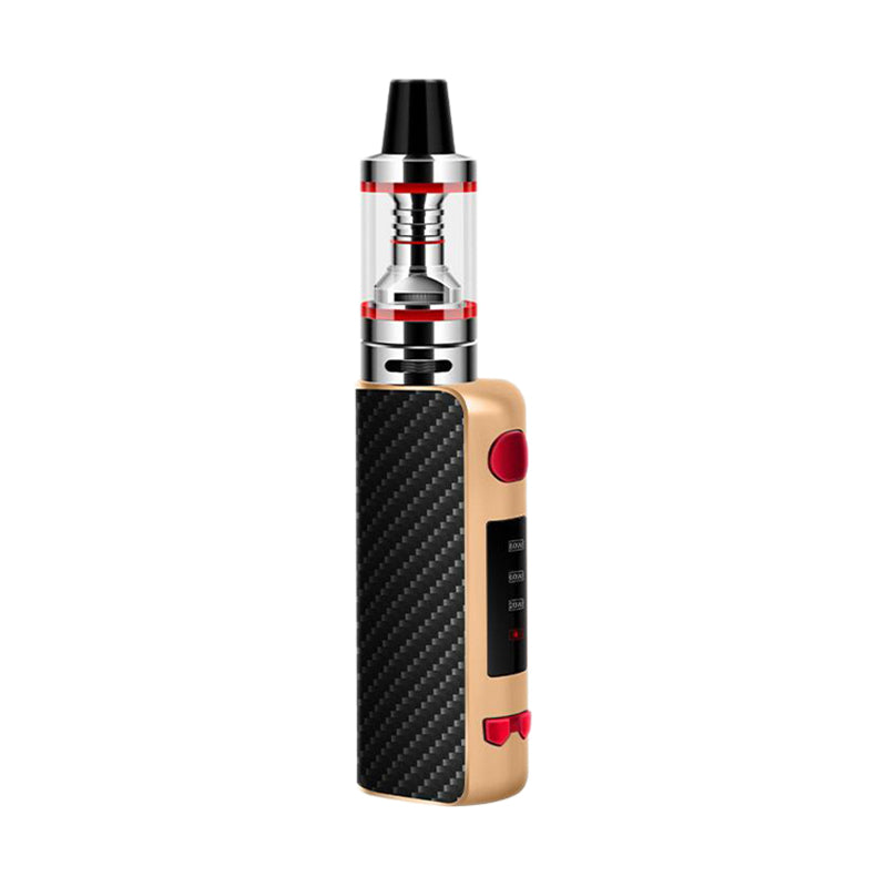 Original Vape Box Mod Kit 20-80W Device 1300Mah Build-In Battery Rechargeable With LED Display Free Shipping