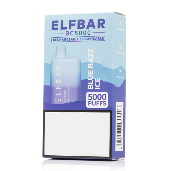 Original Elf Bar BC 5000 Puffs Device Vape Rechargeable Device (Free Shipping)