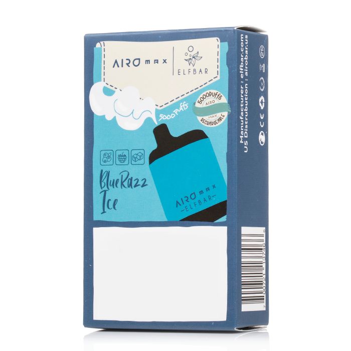 Original Elf Bar Airo Max 5000 Puffs Rechargeable Vape Device (Free Shipping)