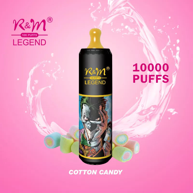 Original R & M Legend Vape Kit 10000 Puffs 20ml Large Capacity Device (Free Shipping)