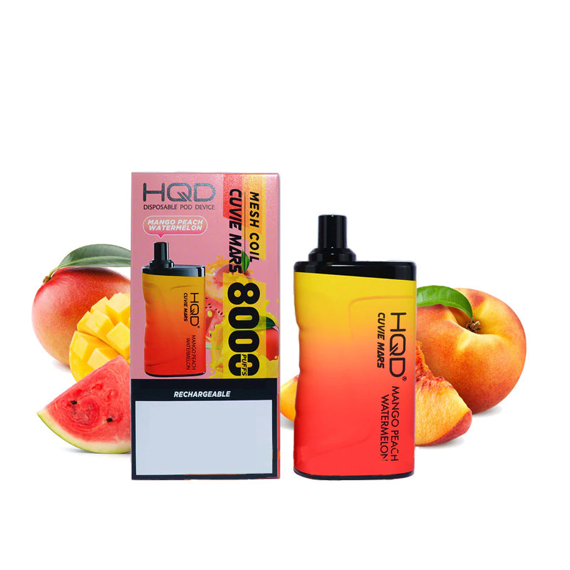 HQD Cuvie Mars Pod 8000 Puffs 18ml Vape Pen Device Kit (Free Shipping)