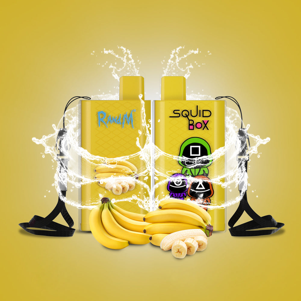 Original RandM Squid Box 5200 Puffs 12ml Vape Kit Device (Free Shipping)